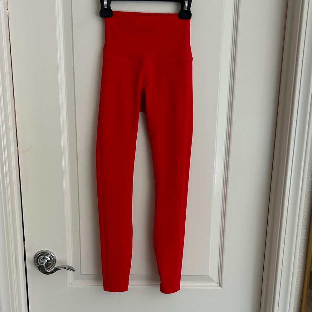 Lululemon red align High-Waist Leggings size 0